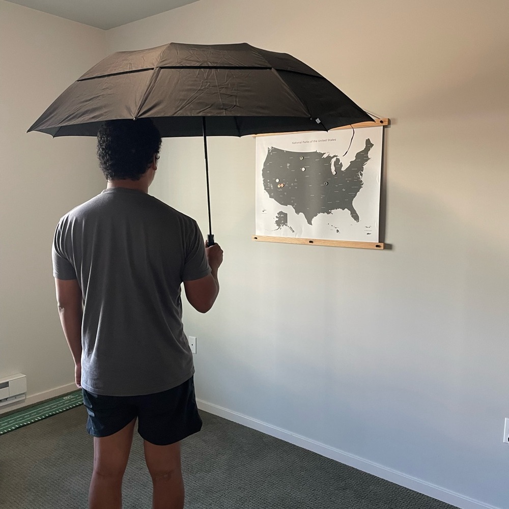 62 inch extra large Black Umbrella